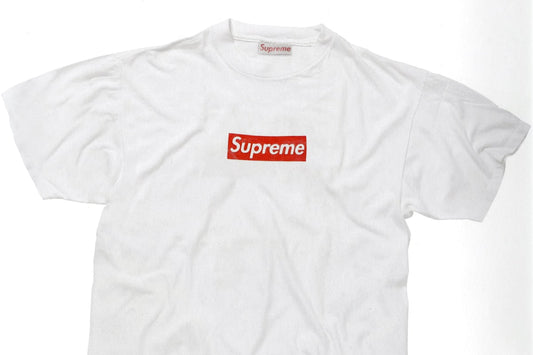 Supreme white tee